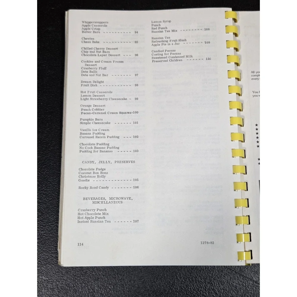 Brookstown United Methodist Church Cookbook‎ Pfafftown, North Carolina 1982
